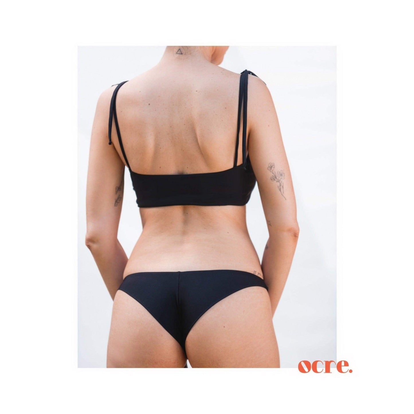 Tanga Lateral Média - OCRE. moda praia consciente
