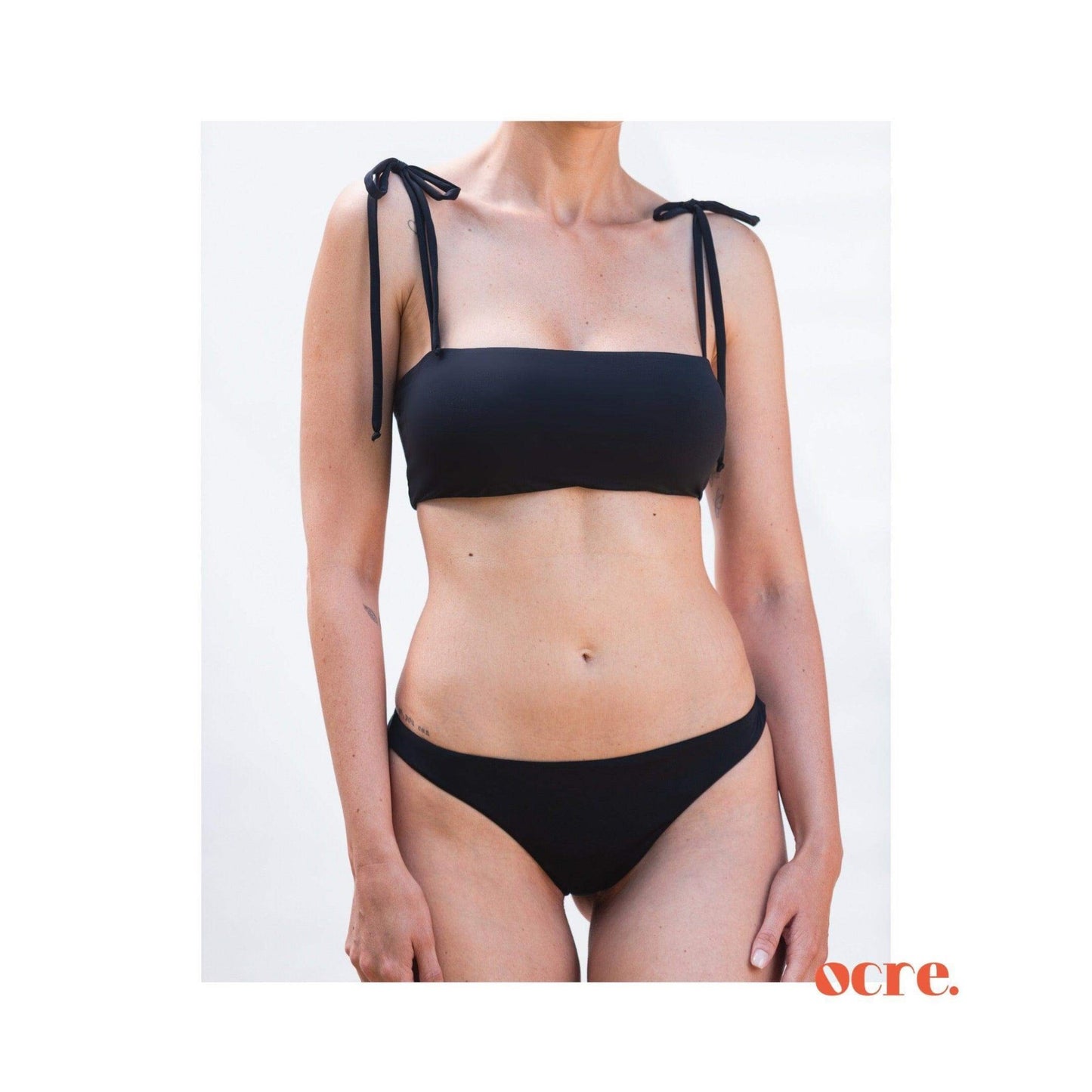 Tanga Lateral Média - OCRE. moda praia consciente