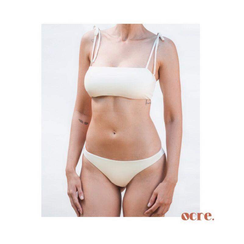 Tanga Lateral Média - OCRE. moda praia consciente