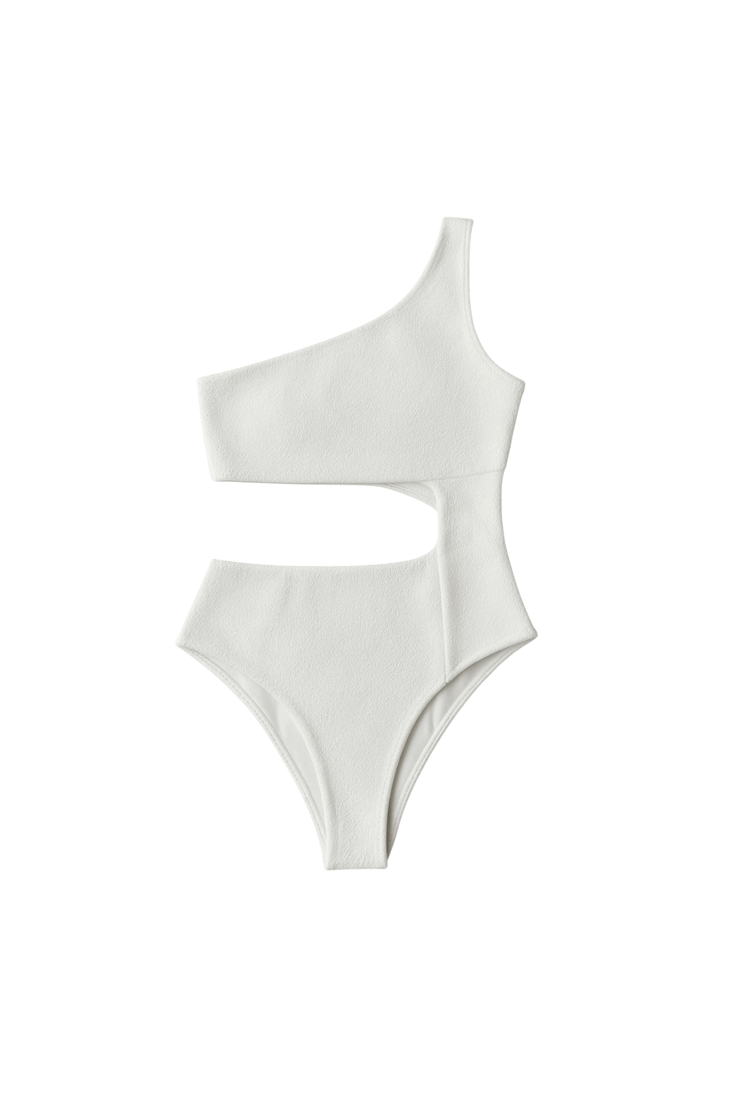Textured Cutout Swimsuit 