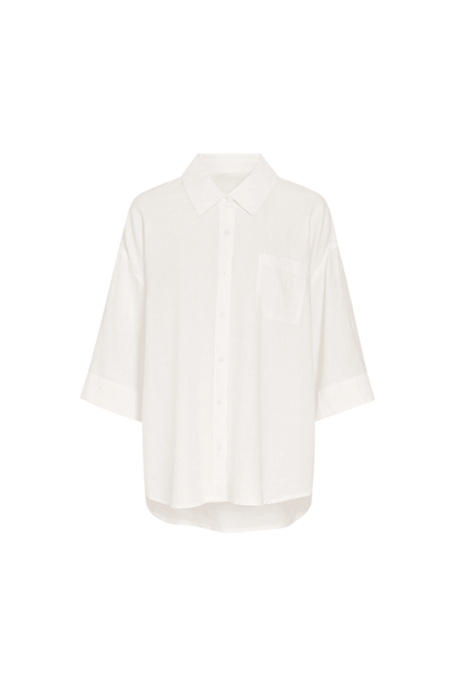 Camisa Linho Puro | Off-white